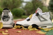 Air Jordan 4 White Cement